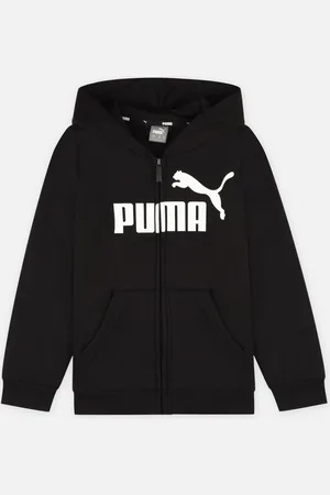PUMA Jr Ess Logo Fz Hoody Fl - Abbigliamento - Taglia 3A