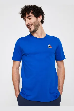 Le Coq Sportif ESS Tee SS N°4 M bleu electro - Abbigliamento - Taglia S