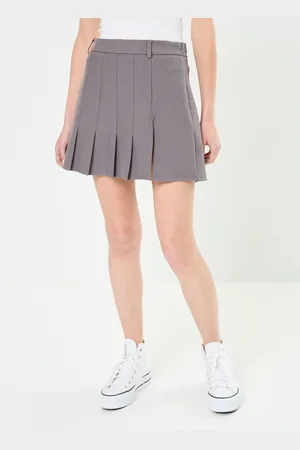 Noisy May NMLINA NW PLEAT COLLEGE SKIRT JRS - Abbigliamento - Taglia L