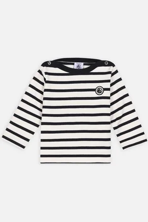 Petit Bateau Tascinant - Marinière en Coton Bio - Bébé Garçon - Abbigliamento - Taglia 3M