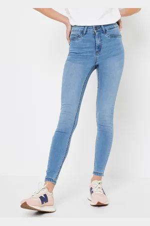 Noisy May Nmcallie Hw Skinny Jeans Vi059Lb Petite - Abbigliamento - Taglia 27 X 28