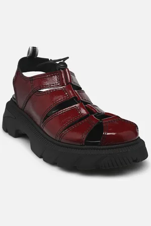 Miista Eunice Burgundy Sandal - Sandali e scarpe aperte - Taglia 36