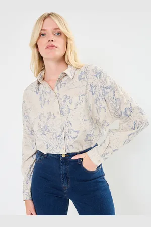 Pieces® Pcnier Ls Fold Up Shirt Bc - Abbigliamento - Taglia XS