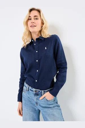 Ralph Lauren Classic-Long Sleeve-Button Front Shirt 211970730 - Abbigliamento - Taglia L