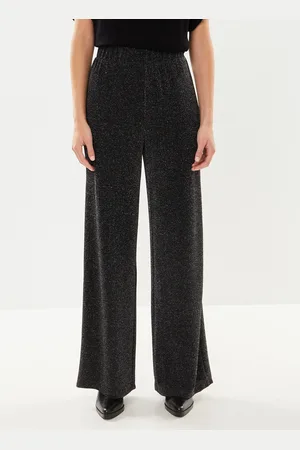 Pieces® PCLINA HW WIDE PANTS - Abbigliamento - Taglia M