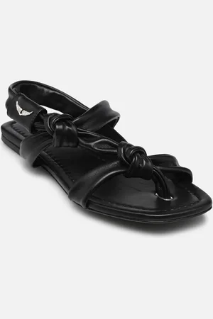 Zadig & Voltaire Forget Me Knot Flat Smooth Lam - Sandali e scarpe aperte - Taglia 36