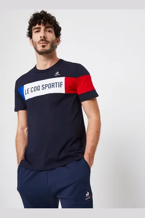 Le Coq Sportif TRI Tee SS N°1 M sky captain - Abbigliamento - Taglia XS
