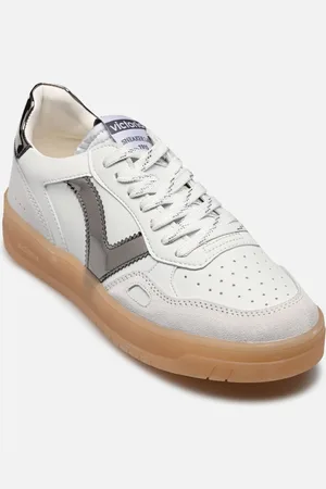 victoria Seúl Efecto Piel & Serraje Logo Metal - Sneakers - Taglia 36