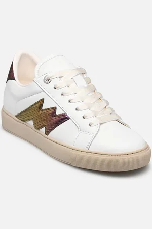 Zadig & Voltaire La Flash Metal Embossed Iguana - Sneakers - Taglia 37