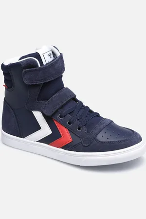 Hummel Slimmer Stadil Leather High Jr - Sneakers - Taglia 28