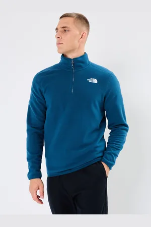 The North Face M 100 Glacier 1/4 Zip - Glacier - Abbigliamento - Taglia S