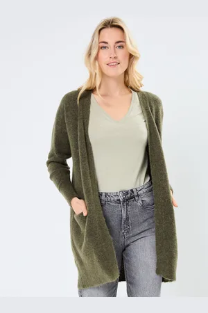SELECTED Slflulu New Ls Knit Long Cardigan B Noos - Abbigliamento - Taglia L