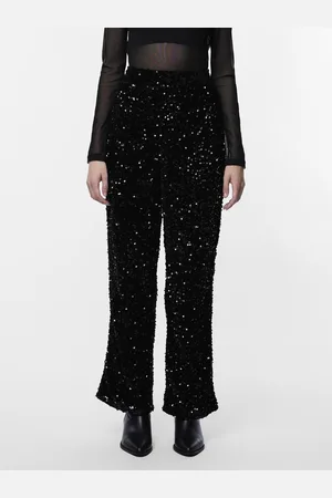 Pieces® Pckam Hw Wide Pant Bc - Abbigliamento - Taglia XS