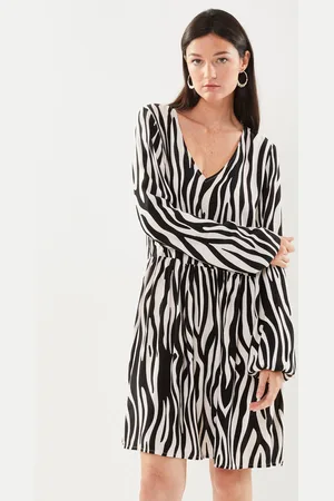 VILA Vifini L/S Short Dress - Noos - Abbigliamento - Taglia 34