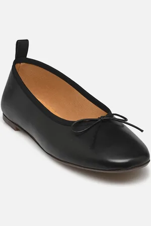 Rivecour Ballerines n°124 - Cuir nappa - Noir - Ballerine - Taglia 36