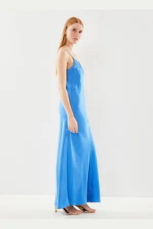 SELECTED Slfthea Ankle Satin Strap Dress B - Abbigliamento - Taglia 38