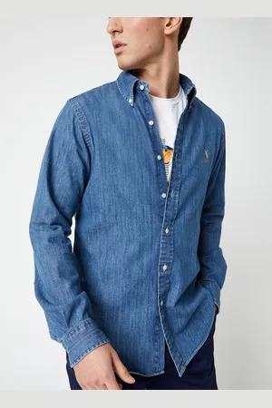 Ralph Lauren Chemise denim coupe ajustée - Abbigliamento - Taglia L