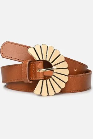 Pieces® PcAtyka Leather Jeans Belt - Cinture - Taglia 80