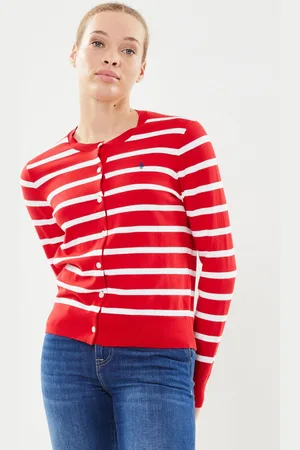 Ralph Lauren Cardigan rayé en coton mélangé - Abbigliamento - Taglia L