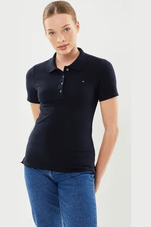 Tommy Hilfiger 1985 Slim Pique Polo WW0WW42047 - Abbigliamento - Taglia L