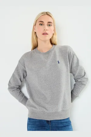 Ralph Lauren Pull Col Rond En Molleton 211794395 - Abbigliamento - Taglia L