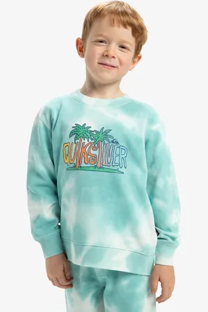 Quiksilver Tie Dye Crew Boys EQKFT03398 - Abbigliamento - Taglia 2A