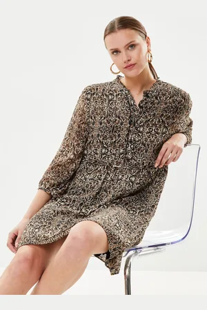 IKKS Robe Courte Imprimee BW30035 - Abbigliamento - Taglia 34