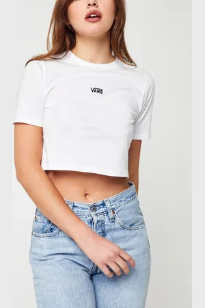 Vans Wm Flying V Crop Crew Sport - Abbigliamento - Taglia L
