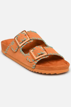 Colors of California Cow suede bio with stitching - Zoccoli - Taglia 36