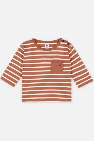 Petit Bateau Tee Shirt ML Bébé Garcon Calypso - Abbigliamento - Taglia 6M