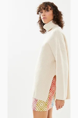 SELECTED Slfmary Ls Long Knit Roll Neck - Abbigliamento - Taglia XS