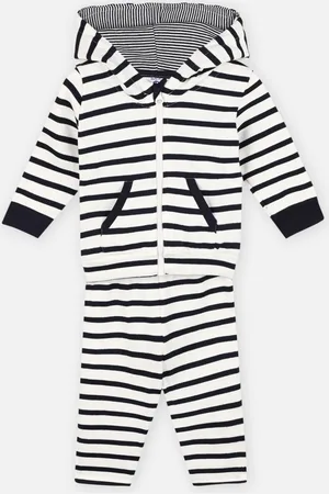 Petit Bateau Ensemble Haut + Bas Bébé Garcon Carber - Abbigliamento - Taglia 12M