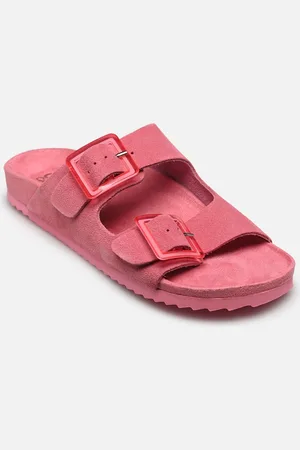 Colors of California Cow suede bio with two buckles - Zoccoli - Taglia 36