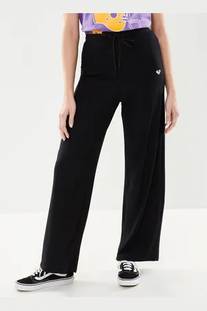 Roxy Rise & Vibe Rib Wide Leg Pants - Abbigliamento - Taglia L