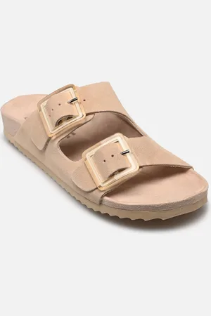Colors of California Cow suede bio with two buckles - Zoccoli - Taglia 36