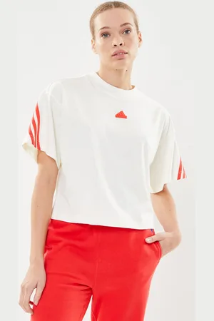 adidas W Fi 3S Tee - Abbigliamento - Taglia S