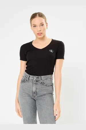 Calvin Klein Woven Label Rib V-Ne J20J223274 - Abbigliamento - Taglia L