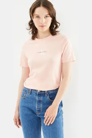 Calvin Klein Monologo Slim Fit Te - Abbigliamento - Taglia L