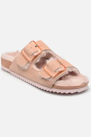 Colors of California Suede furry bio 2 buckles - Pantofole - Taglia 37