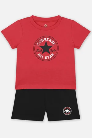 Converse Cnvb Core Ss Tee & Ft Set - Abbigliamento - Taglia 12M