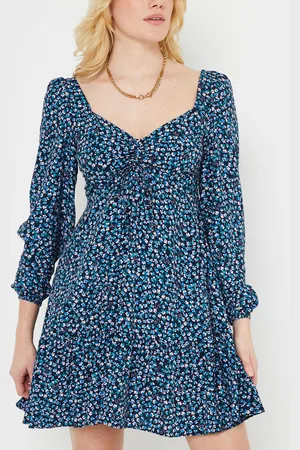 Tommy Hilfiger Tjw Ditsy Floral Tiered Dress - Abbigliamento - Taglia L