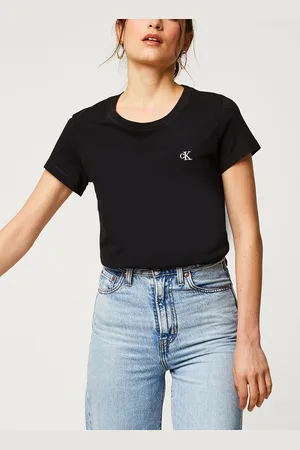 Calvin Klein CK Embroidery Slim Tee - Abbigliamento - Taglia XS