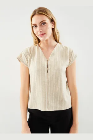 Pieces® Pcmynne Sl Top Fc - Abbigliamento - Taglia XS