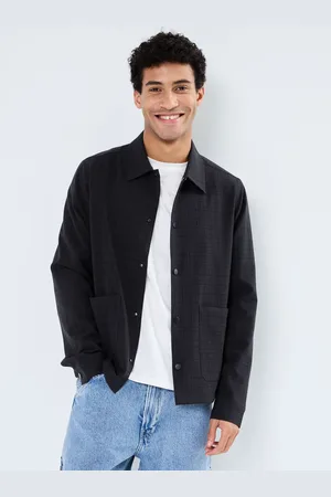 Casual Friday CFJohann 0174 shadow checked shacket - Abbigliamento - Taglia S