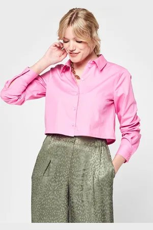 Noisy May Nmviolet L/S Cropped Shirt - Abbigliamento - Taglia L