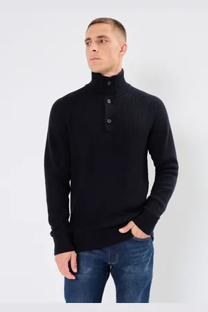 Casual Friday CFKristian 0162 ribbed high neck knit - Abbigliamento - Taglia S