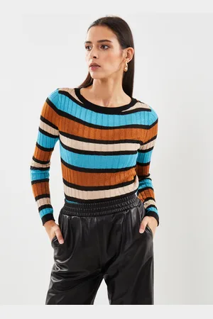 VILA Viember New L/S Glitter Knit Top/Su - Abbigliamento - Taglia XS