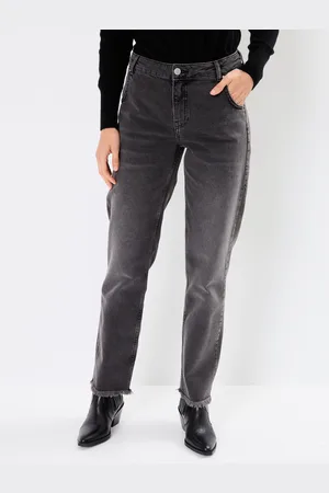VILA VIALEXI RW DENIM JEANS BLACK OA C23703/R - Abbigliamento - Taglia 34 X 30