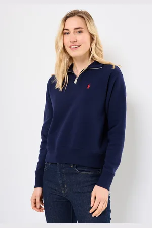 Ralph Lauren Pull demi-zippé en molleton - Abbigliamento - Taglia L
