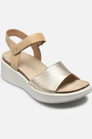 Ecco Flowt Wedge Cork Strap - Sandali e scarpe aperte - Taglia 37